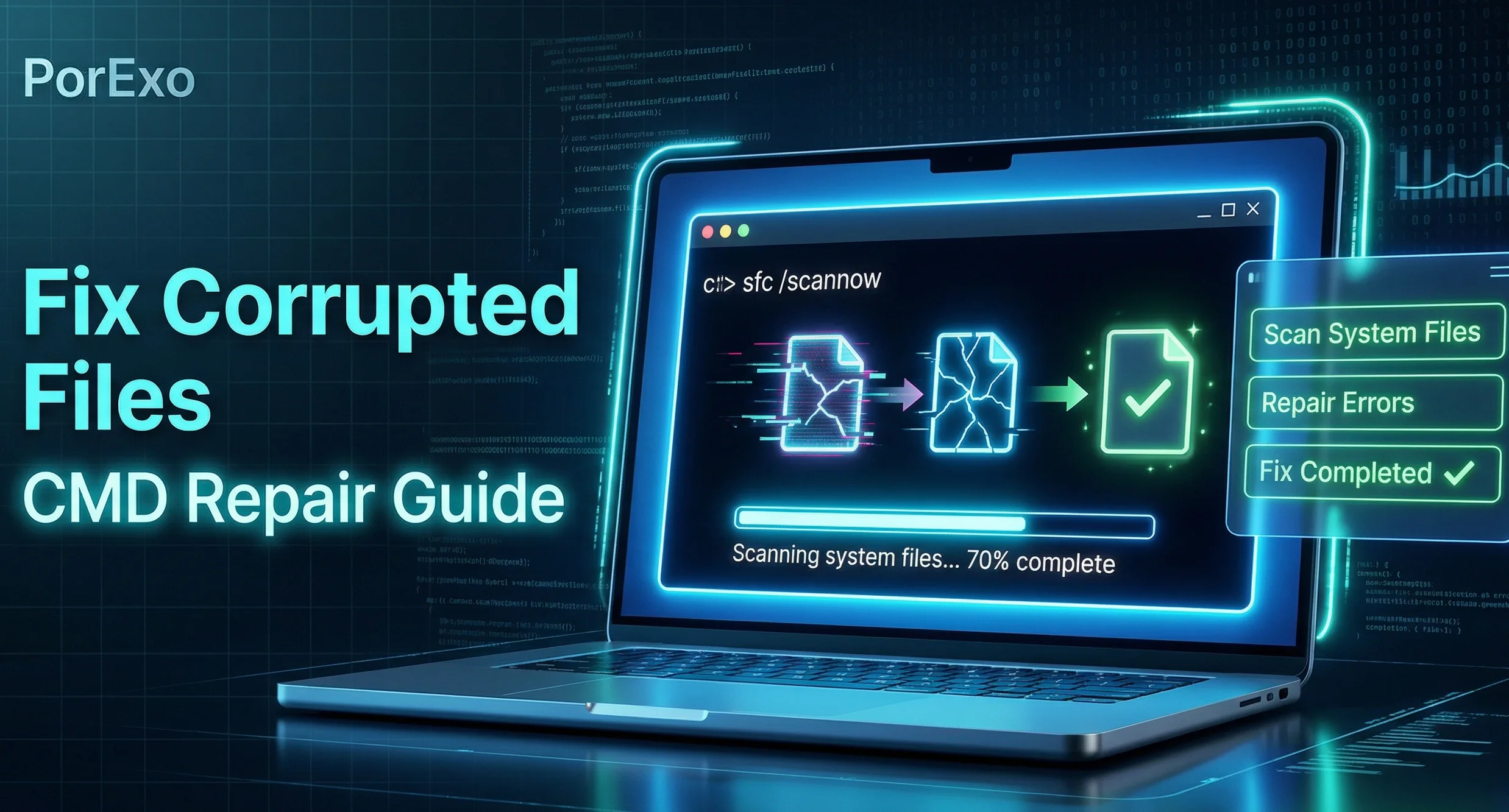 How to Fix Corrupted System Files Using Command Prompt (CMD)