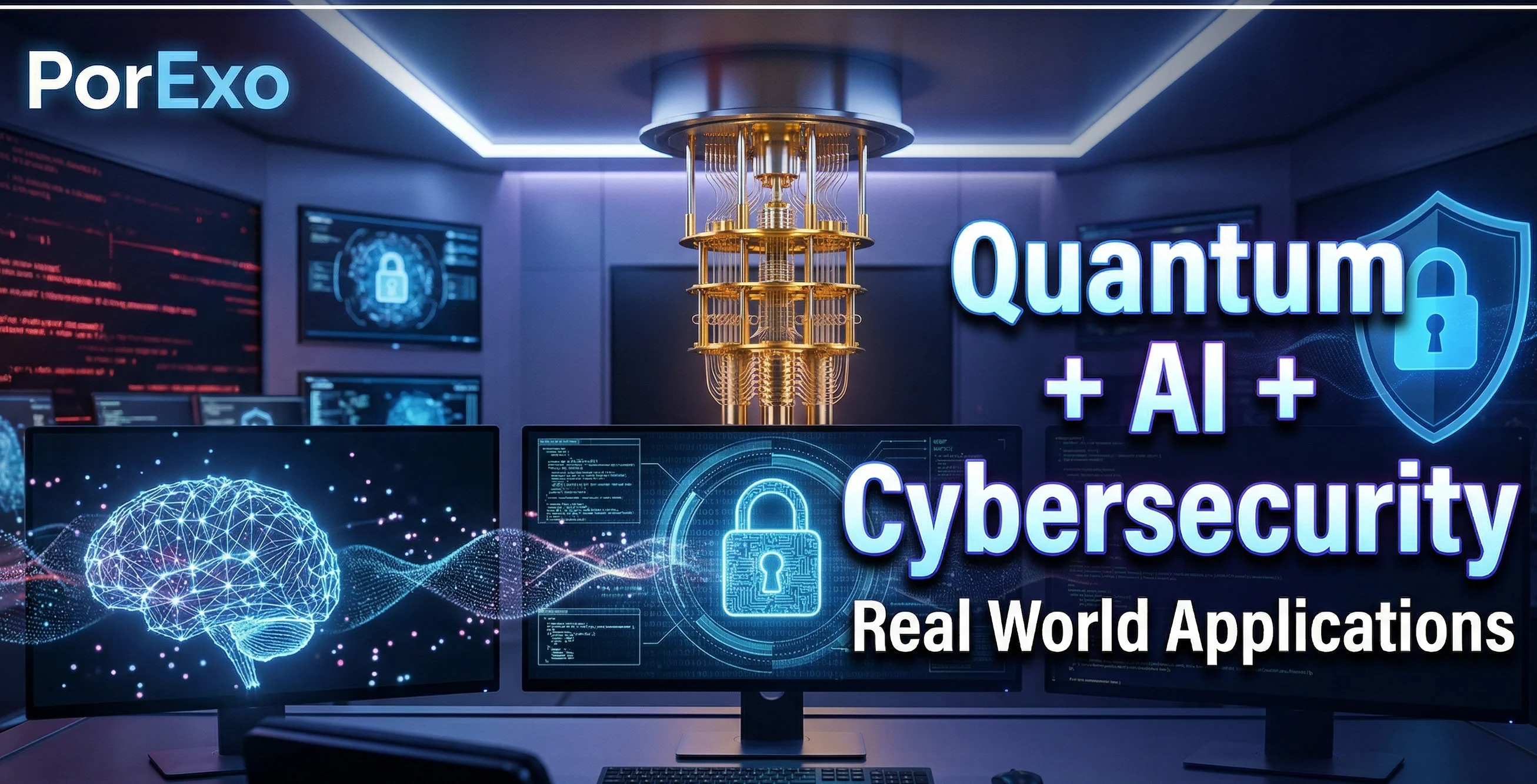 Real World Applications of Quantum Computing in Cybersecurity and AI