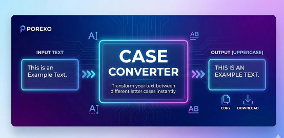 Case Converter - Change Text Case Online | Porexo
